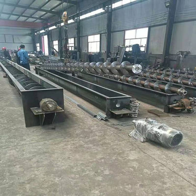 Industrieller Schneckenförderer u-Abflussrinnen-SUS304 für die zerquetschte Korn-Schlamm-Beförderung