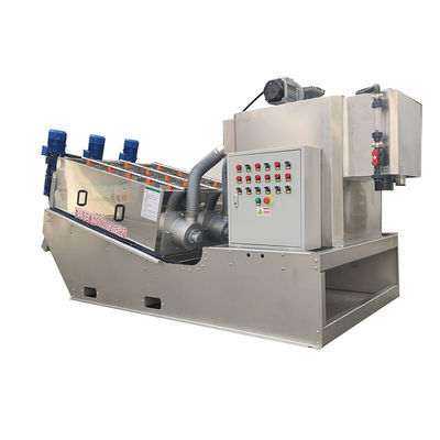 Spindelpresse-spiralförmiger Schlamm-Entwässerungsmaschine für Abwasser-Kläranlage