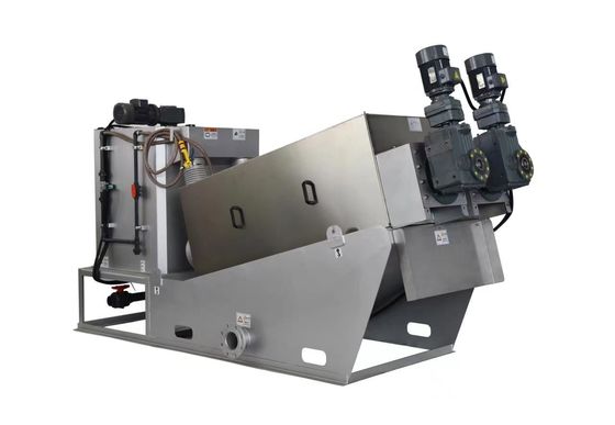 Spindelpresse-spiralförmiger Schlamm-Entwässerungsmaschine für Abwasser-Kläranlage
