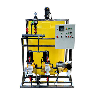 Abwasseraufbereitungs-automatische Dosiereinrichtung Pac/Pam Polyaluminum Chloride Mixing