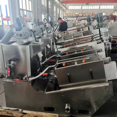 Spiralen-Schlamm der Festflüssigkeits-Trennungs-SS304, der Maschinen-automatisches schraubenartiges entwässert