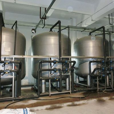 Wasserbehandlungs-Filter-Behälter der Multimedia-SS304 für Quarz-Sand-Aktivkohle-Harz