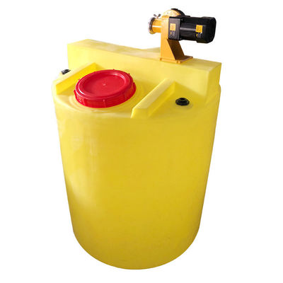 PET 200L Ebenen-untere mischende Eimer-PAM Dissolving Sewage Treatment Reagent-Plastikdosierung