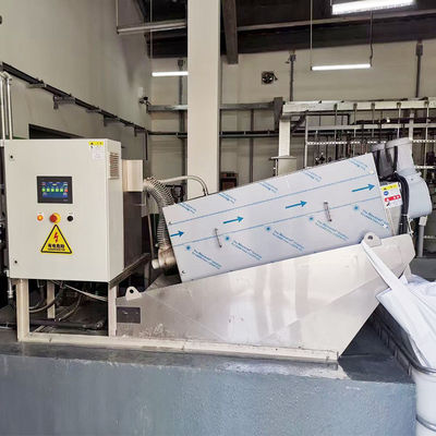 Spiralförmiger Schlamm des Edelstahl-304, der Maschinen-Spindelpresse-industrielles automatisches entwässert