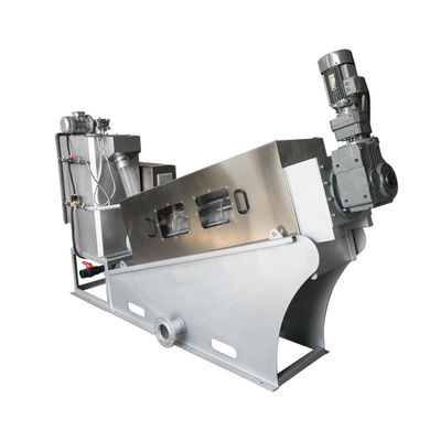 Spiralförmiger Schlamm des Edelstahl-304, der Maschinen-Spindelpresse-industrielles automatisches entwässert