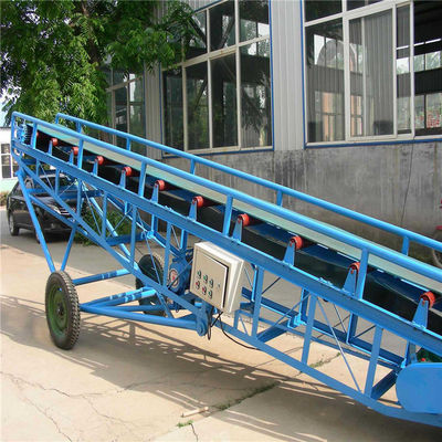 Kohlenstoffstahl-Stützindustrie-Gummiriemen-Förderer-Bewegliches für Korn-Bergwerk-Kohle