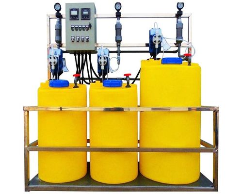 Verzögert abfallende Auflösung PET 1000L/H Pac-Pam Flocculant Automatic Dosing Machine