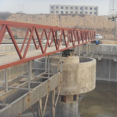 Edelstahl 304 verschob Center Drive-Schlamm-Schaber-Abwasseraufbereitungs-Maschine