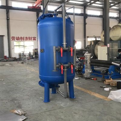 Flacher Quarz-Sand-Aktivkohle-Edelstahl-Filter-automatische Polierung