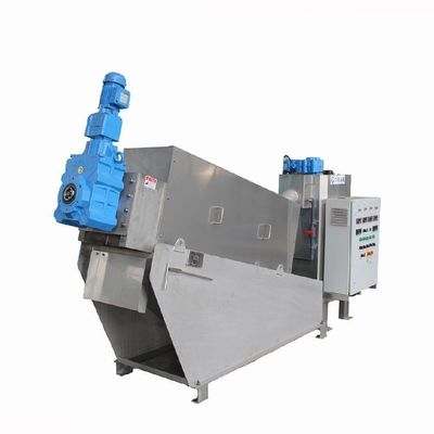 des maschinennahrungsmittelfabrik-Schlamms des Schlamms der Spirale 15m3/H Entwässerungsentwässerungsausrüstung