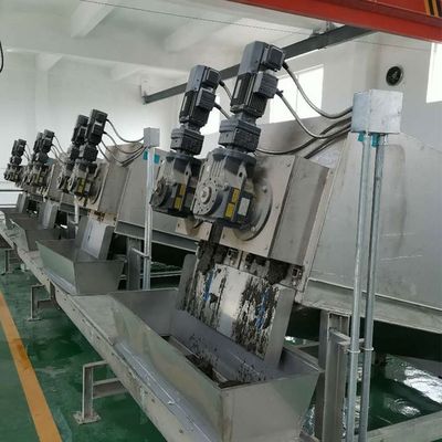 des maschinennahrungsmittelfabrik-Schlamms des Schlamms der Spirale 15m3/H Entwässerungsentwässerungsausrüstung