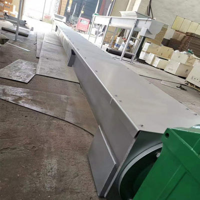 10t/h shaftless Edelstahlschlamm und -asche des Schneckenförderers 304, die Ausrüstung übermittelt