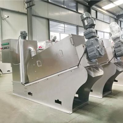 maschinen-Edelstahl-Schlammkohle des gewundenen Schlamm-12m3/H verschlammen Entwässerungsdie entwässerung