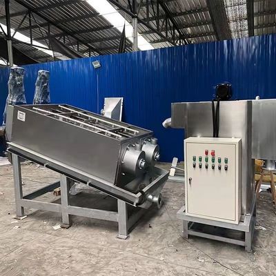 maschinen-Edelstahl-Schlammkohle des gewundenen Schlamm-12m3/H verschlammen Entwässerungsdie entwässerung