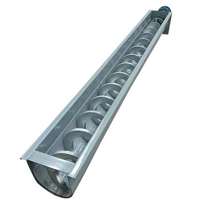 shaftless gewundenes Förderersystem des 2m3/H Kohlenstoffstahl-Schneckenförderer Steinkohlenasche-Kornes