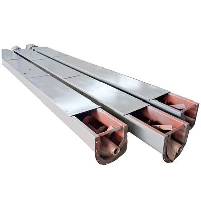 shaftless gewundenes Förderersystem des 2m3/H Kohlenstoffstahl-Schneckenförderer Steinkohlenasche-Kornes