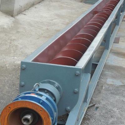 shaftless gewundenes Förderersystem des 2m3/H Kohlenstoffstahl-Schneckenförderer Steinkohlenasche-Kornes
