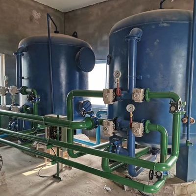 5m ³ /H Kohlenstoffstahl-ManganSandfilter Grundwasser-Eisen-Mangan-Abbau
