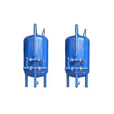 30m3/H Kohlenstoffstahl-Aktivkohle-Filter-Fluss-Grundwasser-filtern flache Sand-Multimedia
