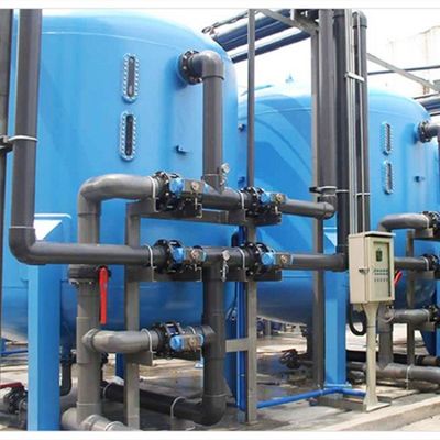 30m3/H Kohlenstoffstahl-Aktivkohle-Filter-Fluss-Grundwasser-filtern flache Sand-Multimedia