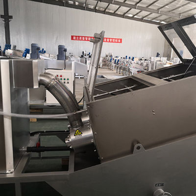 50m3/H Spindelpresse-Schlamm-Entwässerungsmaschine für Chemiefabrik
