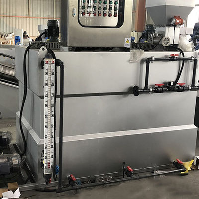 Edelstahl integrierte automatische Dosierungssystem-industrielle Abwasserbehandlung
