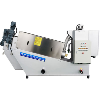 Automatischer Integrations-spiralförmiger Schlamm-Entwässerungsmaschine für Bauernhof-Schlamm-Behandlung