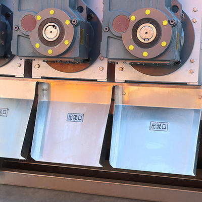 Automatischer Integrations-spiralförmiger Schlamm-Entwässerungsmaschine für Bauernhof-Schlamm-Behandlung