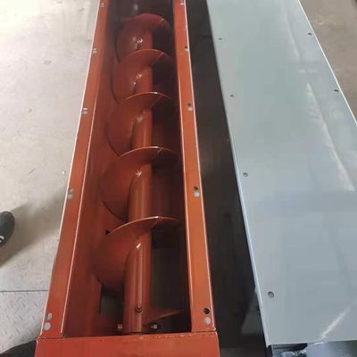 Kohlenstoffstahl-Schlamm-Schneckenförderer-trockenes Pulver-industrielle gewundene Beförderung
