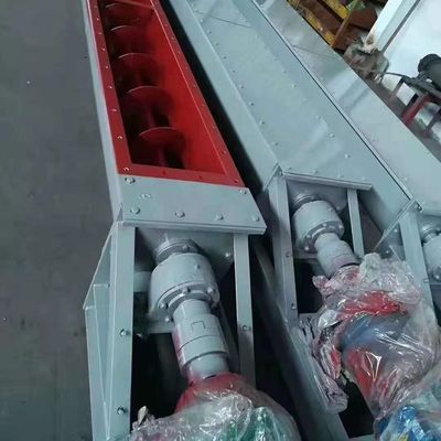 Kohlenstoffstahl-Schlamm-Schneckenförderer-trockenes Pulver-industrielle gewundene Beförderung