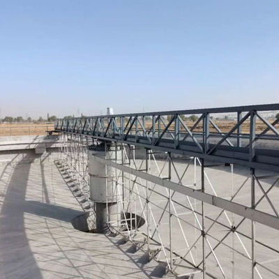 Edelstahl verschob städtisches Klärwerk des zentralen Antriebsschlamm-Schabers