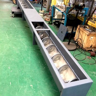 U-förmiger Schrauben-Bandförderer Shaftless für Mörser-Korn-Schlamm-Kohlenstoff Ash Concrete