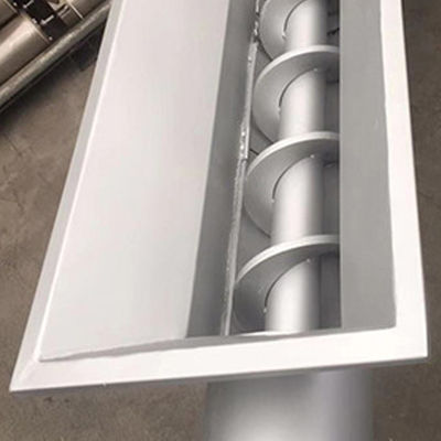 U-förmiger Schrauben-Bandförderer Shaftless für Mörser-Korn-Schlamm-Kohlenstoff Ash Concrete