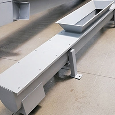 U-förmiger Schrauben-Bandförderer Shaftless für Mörser-Korn-Schlamm-Kohlenstoff Ash Concrete