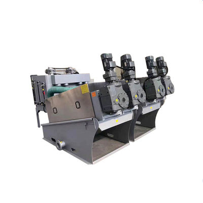 Industrielle Spiralschlamm-Entwässerungsmaschine Kläranlage Fäkalien-Abwasserbehandlung