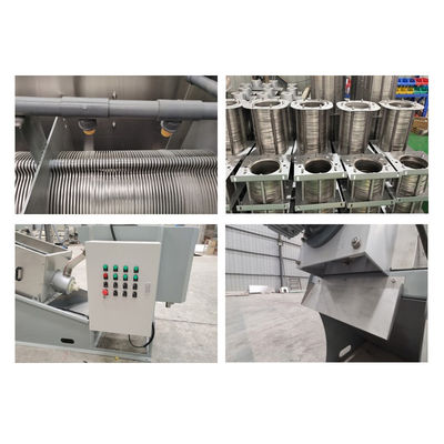 Vollautomatische Schneckenschlamm-Entwässerungsmaschine Fest-Flüssig-Trennung