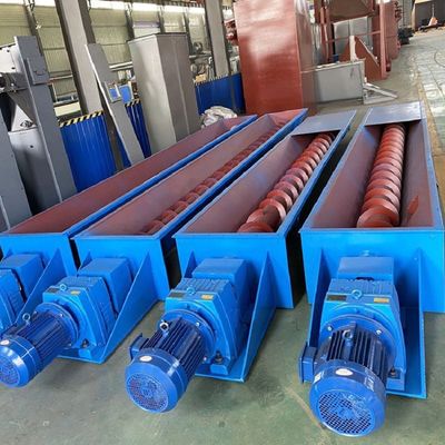 U-förmiger Schlammschneckenförderer aus Edelstahl 304