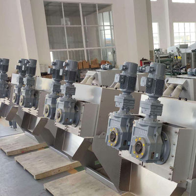 Landwirtschaftliche Schneckenpresse Schlammentwässerungsmaschine Edelstahl