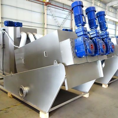 Schneckenpresse Chemieanlagen-Schlamm-Entwässerungsausrüstung Vollautomatisch