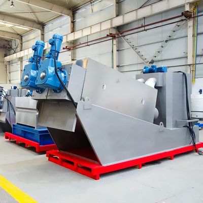 Schneckenpresse Chemieanlagen-Schlamm-Entwässerungsausrüstung Vollautomatisch
