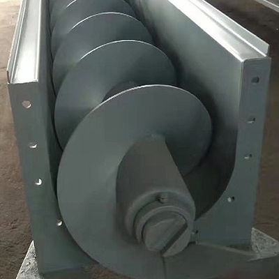 Hochtemperaturbeständiger wellenloser Schneckenförderer Edelstahl