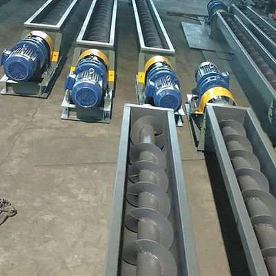 Hochtemperaturbeständiger wellenloser Schneckenförderer Edelstahl