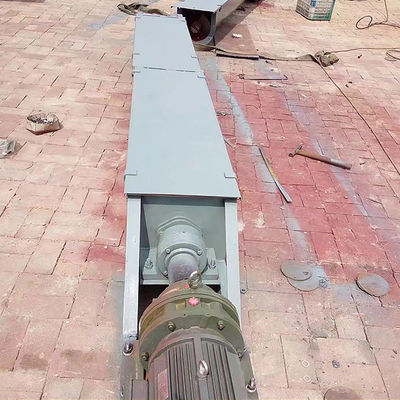 Hochtemperaturbeständiger wellenloser Schneckenförderer Edelstahl