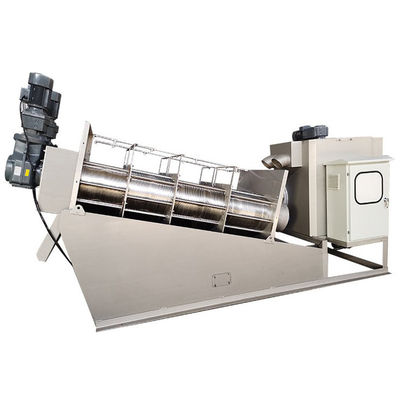 Mobile Schneckenschlamm-Entwässerungsmaschine Automatische Schneckenpresse