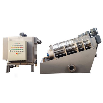 Mobile Schneckenschlamm-Entwässerungsmaschine Automatische Schneckenpresse