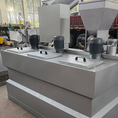 Abwasseraufbereitungs-Dosiereinrichtungs-vollautomatisches integriertes trockenes Pulver, das System dosiert