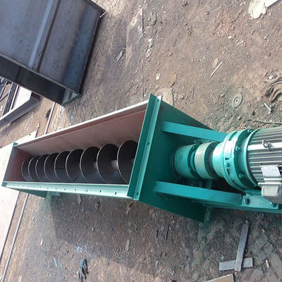 Art Kalk-gewundener Schneckenförderer Shaftless U neigte horizontales industrielles