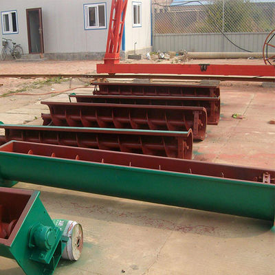 Art Kalk-gewundener Schneckenförderer Shaftless U neigte horizontales industrielles
