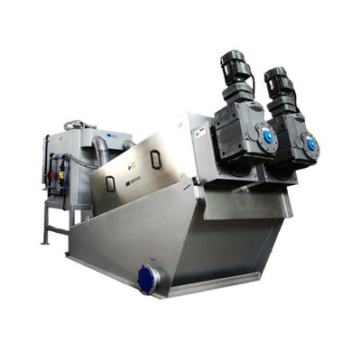 MASCHINEN-hohe Dehydrierungs-Rate des automatischen gewundenen Schlamm-SS304 Entwässerungs