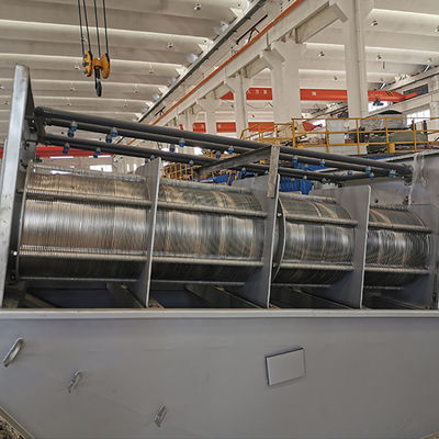 MASCHINEN-hohe Dehydrierungs-Rate des automatischen gewundenen Schlamm-SS304 Entwässerungs